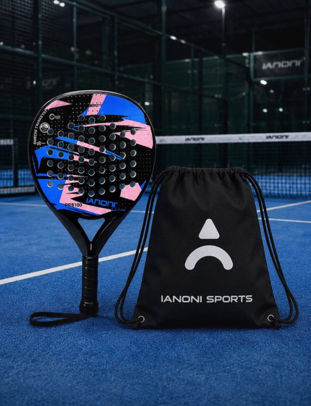 View details for PR8100 Ianoni Padel Racket - Blue PR8100 Ianoni Padel Racket - Blue